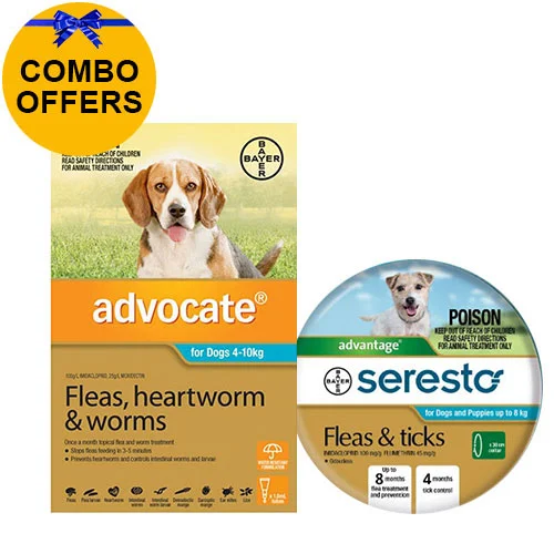 ADVOCATE + SERESTO COMBO PACK FOR DOGS