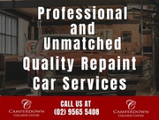 Professional and Unmatched Quality Repaint Car Services 
