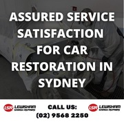 Assured Service Satisfaction for Car Restoration in Sydney