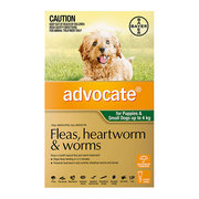 ADVOCATE FOR DOGS – TOPICAL FLEA & HEARTWORM TREATMENT