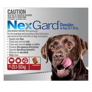 NEXGARD CHEWABLES FOR LARGE DOGS (Red)