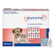 EVICTO SPOT-ON FOR PUPPIES/KITTENS 2.5KG