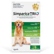 Buy Branded Simparica Trio for Large Dogs at Lowest Price |Flea and Ti