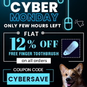 Cyber Monday Sale: Flat 12% OFF On all Orders