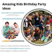 Amazing Kids Birthday Party Ideas - Laser Warriors