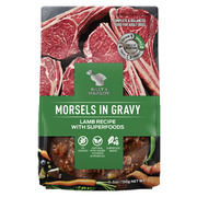 Buy Branded Billy & Margot Adult Morsels in gravy Lamb with Superfood|