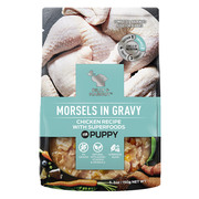 Buy Branded Billy & Margot Puppy Morsels in gravy Chicken with Superfo