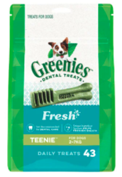 Buy Greenies Fresh Teenie for Dogs| Dog Food|Online at Best Price