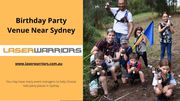 Birthday Ideas for Boys in Sydney - www.laserwarriors.com.au