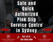 Safe and Quick Authorized Pink Slip Service Centre in Sydney
