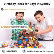 Birthday Ideas for Boys in Sydney
