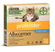 Buy Profender Allwormer Tablets for Cats Online at Lowest Price