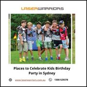 Places to Celebrate Kids Birthday Party in Sydney - Laser Warriors