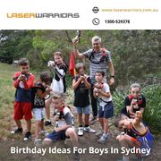 Birthday Ideas For Boys In Sydney - www.laserwarriors.com.au