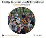 Birthday Celebration Ideas for Boys in Sydney - Laser Warriors