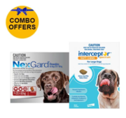 Buy Nexgard + Interceptor Combo for dogs at lowest price Online 