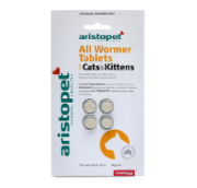 Buy Aristopet AllWormer Tablets For Cats & Kittens Online