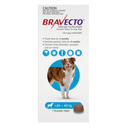 Bravecto for Large Dogs Green Pack | Flea and Tick Treatment