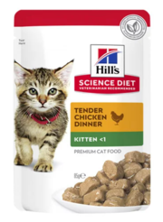 Buy Hills Science Diet Kitten Chicken Wet Pouch Online-VetSupply