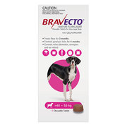 Bravecto for Extra Large Dogs Pink Pack | Flea and Tick Treatment 