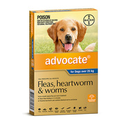 Advocate for Extra Large Dogs | Flea,  Tick and Heartworm Treatment