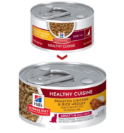 Buy Hill’s Adult Healthy Cuisine Roasted Chicken & Rice Medley Canned 