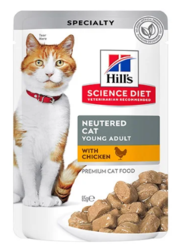 Buy Hills Science Diet Young Adult Neutered Cat Chicken-VetSupply