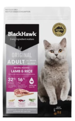  Buy Black Hawk Lamb & Rice Adult Dry Cat Food New Formula Online