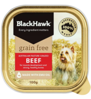 Buy Black Hawk Grain Free Beef Canned Wet Dog Food  100 gm Online