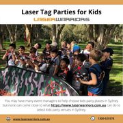 Laser Tag Parties for Kids - Laser Warriors