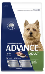  Buy Advance Adult Small Breed Lamb with Rice Dry Dog Food Online