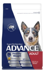 Advance Healthy Weight Adult Medium Breed Chicken with Rice -VetSupply