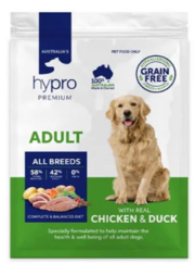 Buy Hypro Premium Chicken & Duck Dry Dog Food Online -VetSupply