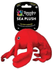  Buy Spunky Pup Sea Plush Lobster Dog Toy Online -VetSupply