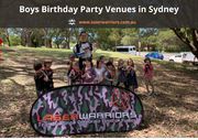 Boys Birthday Party Venues in Sydney - www.laserwarriors.com.au