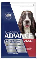 Advance Triple Action Dental Care Medium Adult Dry Dog Food