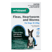 Buy Aristopet Spot-On Treatment For Dogs 10-25Kg Blue