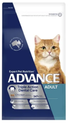 Buy ADVANCE Triple Action Dental Care Dry Cat Food Chicken With Rice 