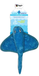 Buy Spunky Pup Clean Earth Recyclable Stingray Toy for Dogs 