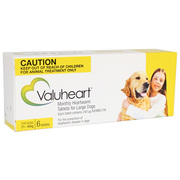 Buy Valuheart Heartworm for Large Dogs 21 to 40kg Gold Pack|Pets Worm 