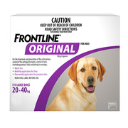 Frontline Original For Large Dogs 20-40 Kg Purple | DiscountPetCare