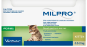 Buy Milpro Allwormer for Cats 0.5 to 2kg |Pet Worm treatment 