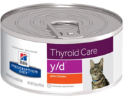 Buy Hills Prescription Diet Feline y/d Thyroid Care Chicken Canned Wet