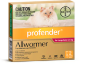 Buy Profender AllWormer for Large Cats 5 to 8kg Red Pack |Pet Worm