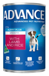 Buy Advance Lamb With Rice Puppy Plus Growth Canned Wet Dog Food 