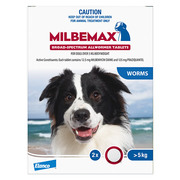 Milbemax Allwormer Tablets For Large Dogs 5 - 25 Kg | DiscountPetCare