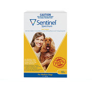 Buy Sentinel Spectrum Chews For Medium Dogs Up to 11 to 22kg Yellow