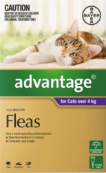 Buy Advantage for Cats Over 4kg Purple|Flea Treatment | VetSupply