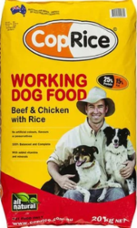 Buy CopRice Adult Working Beef,  Veg & Brown Rice  Dog Food Online -Vet