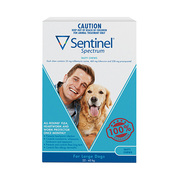 Buy Sentinel Spectrum Chews For Large Dogs Up to 22 to 45kg Blue